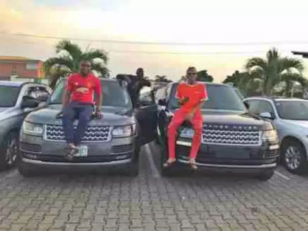 Tekno And Label Boss, Ubi Franklin Show Off Identical Range Rovers  